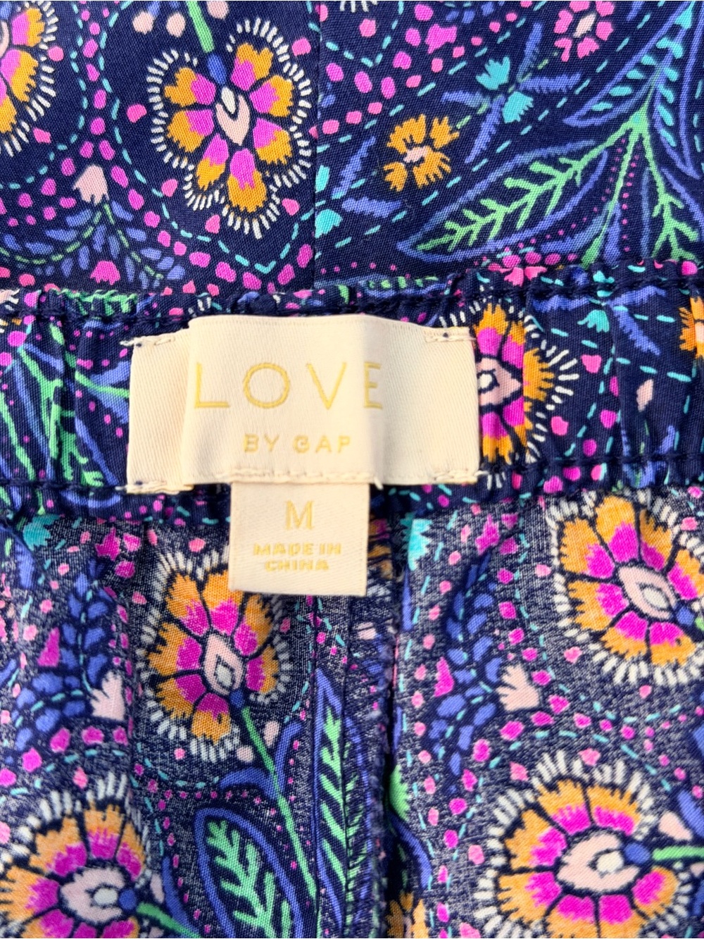 Love by Gap Floral Print Cotton Shorts Size M - Picture 7 of 9